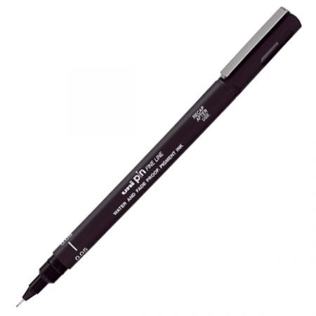 Cienkopis kreślarski Uni 0.05mm czarny
